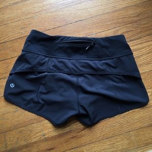 Lululemon Speed Up Short Black